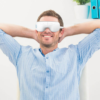 1Pc Eye Massager with Heat, Music & Vibration