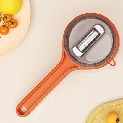 Kitchen Multi-Functional Peeler with Bucket Storage