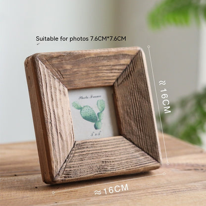 Solid Wood Tabletop Picture Frame