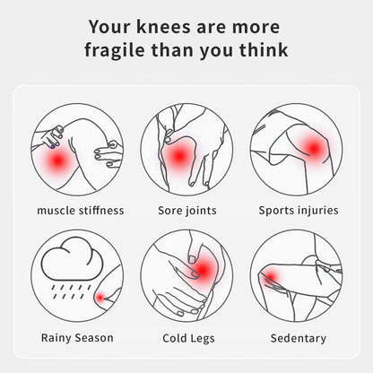 Heated Knee Warmers with Intelligent Temperature Control