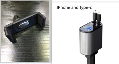Super Fast USB & Type-C Adapter for Car Cigarette Lighter