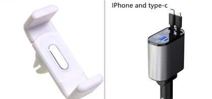 Super Fast USB & Type-C Adapter for Car Cigarette Lighter