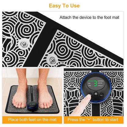 Electric Foot Stimulator Massage Pad
