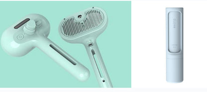 Self-Cleaning Pet Grooming Comb with Mist Humidifier