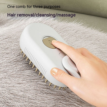 3-in-1 Electric Spray Pet Grooming Comb