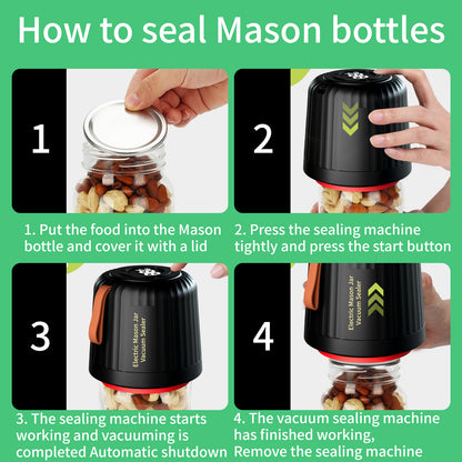 Automatic Mason Jar Vacuum Sealing Machine