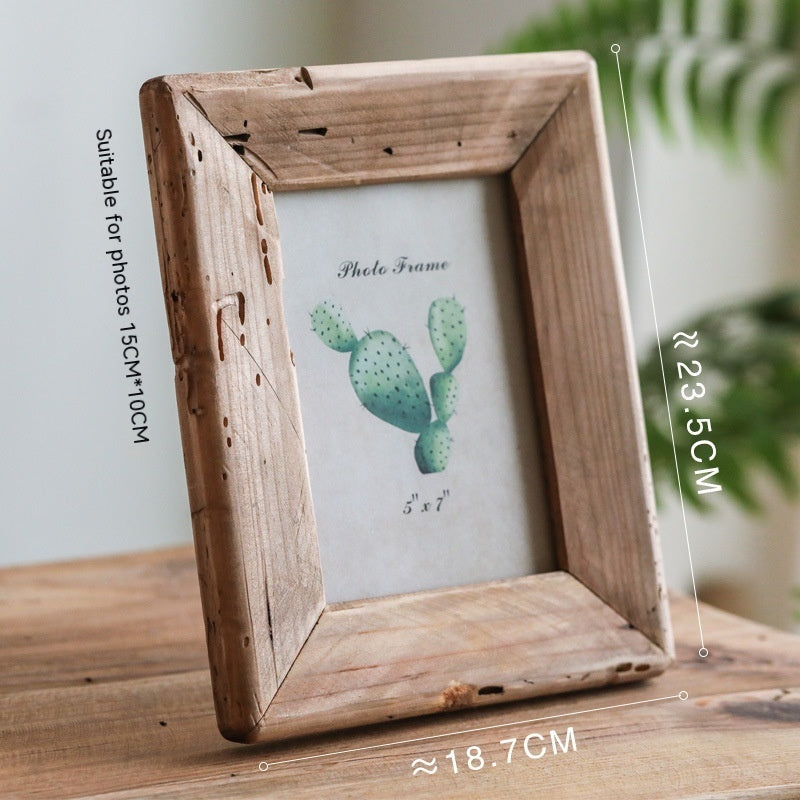 Solid Wood Tabletop Picture Frame