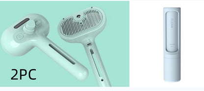 Self-Cleaning Pet Grooming Comb with Mist Humidifier