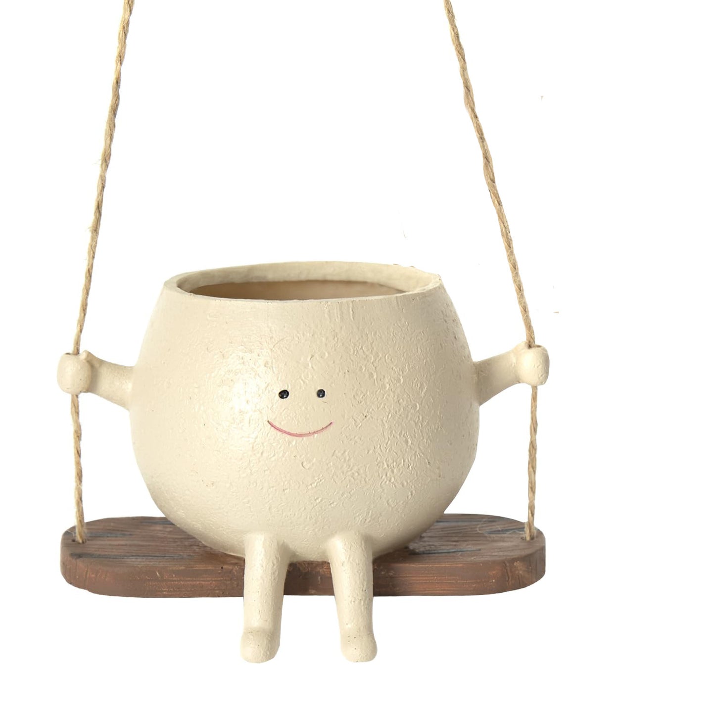 🌿 Swing Face Hanging Planter Pot