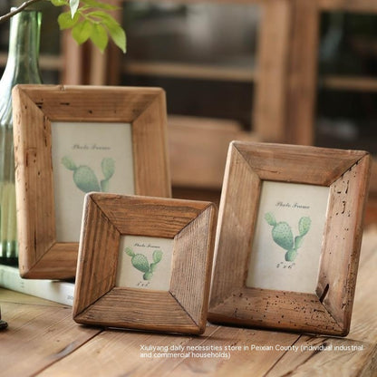 Solid Wood Tabletop Picture Frame